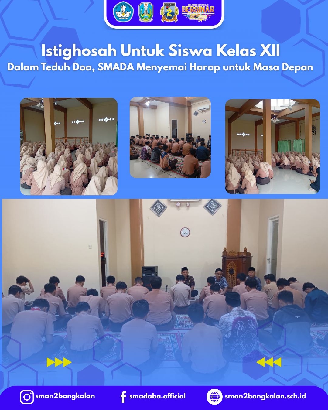 Dalam Teduh Doa, SMAN 2 Bangkalan Menyemai Harap untuk Masa Depan