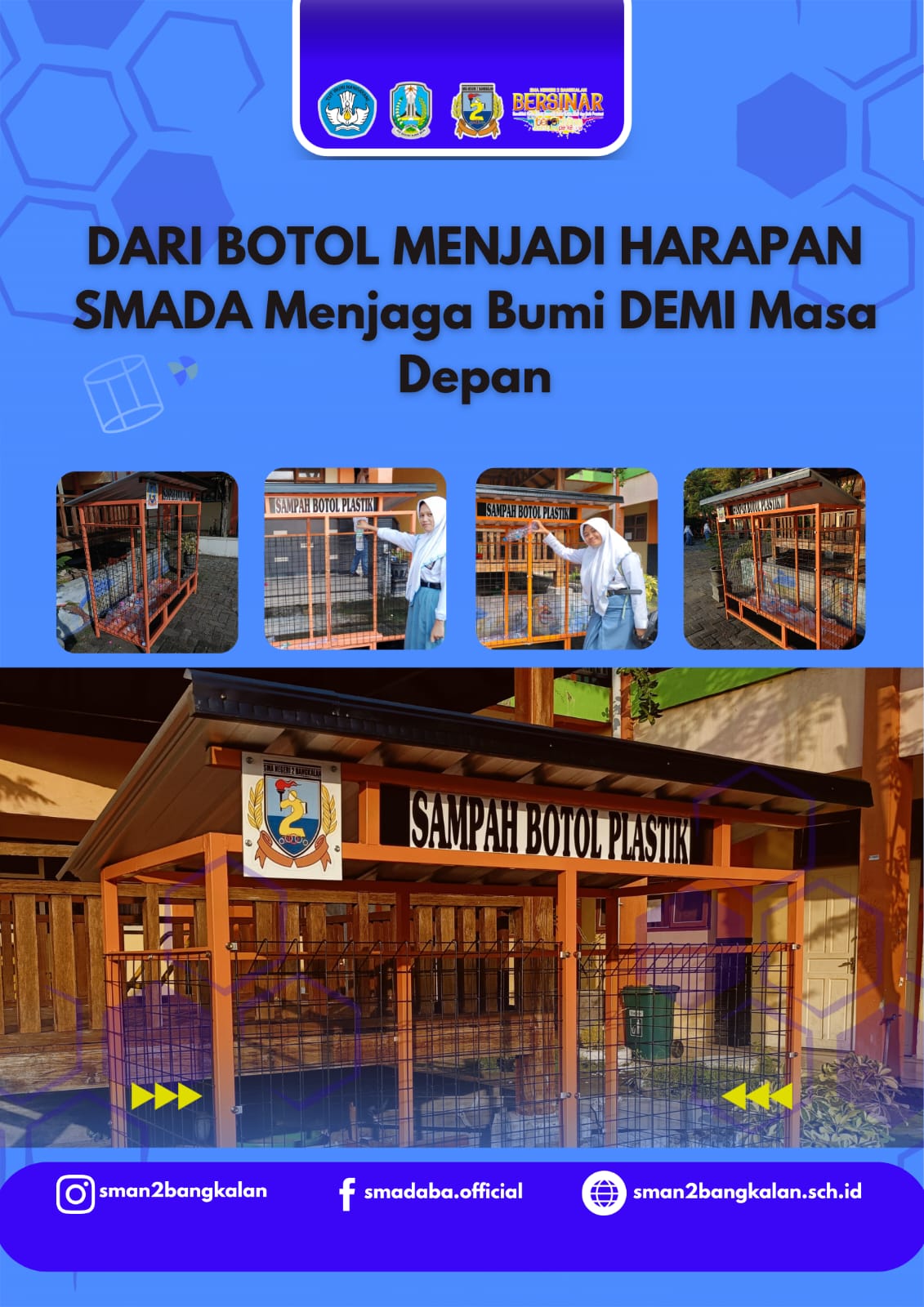 Dari Botol Menjadi Harapan: SMADA Menjaga Bumi demi Masa Depan